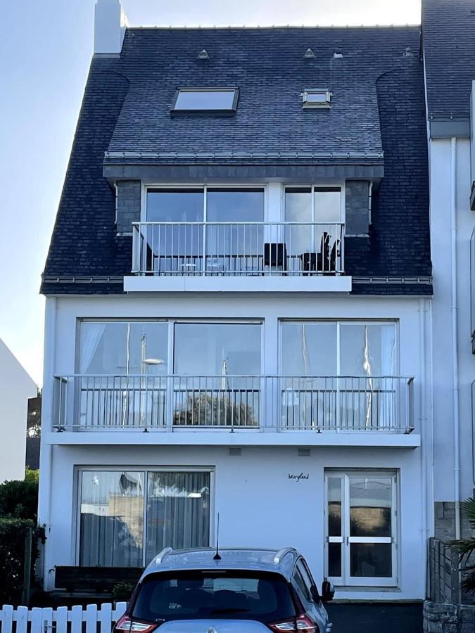 Maryland Vue Mer Port Haliguen Plage Du Porigo Quiberon Zewnętrze zdjęcie