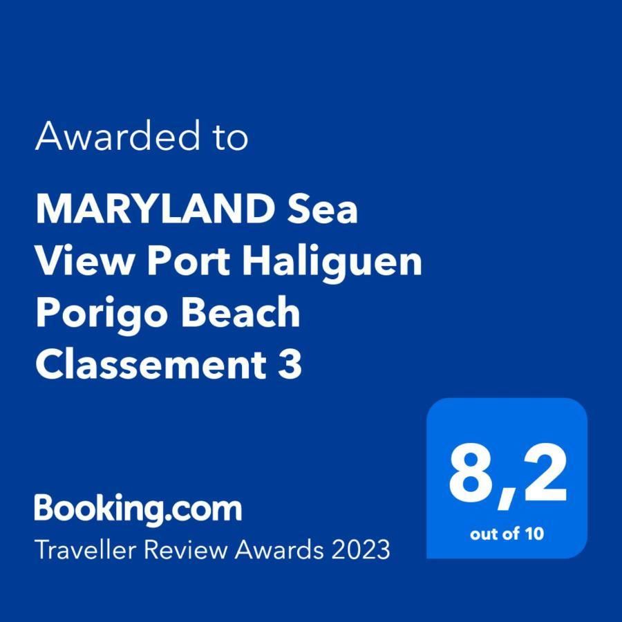 Maryland Vue Mer Port Haliguen Plage Du Porigo Quiberon Zewnętrze zdjęcie